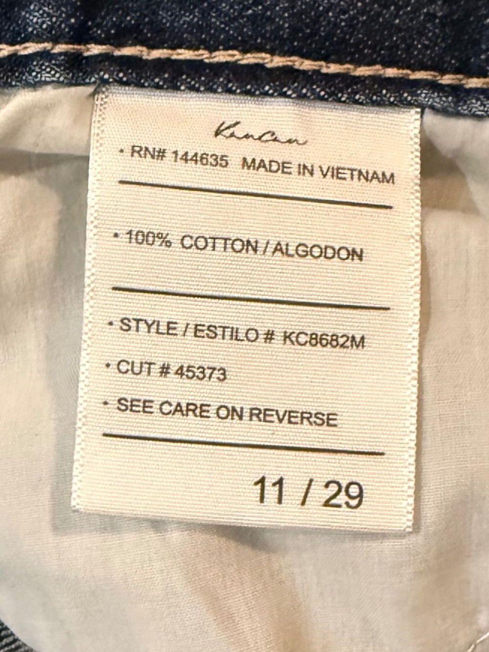 Kancan distressed high rise wide leg jeans - Picture 7 of 7